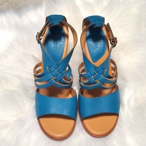 Kork Ease Turquoise Wedge